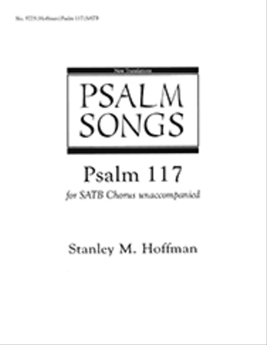Psalm 117 4-Part scores gallery preview page 1