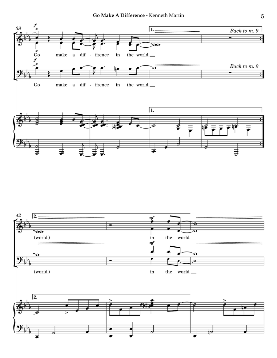 Anthem for Sacred Youth Choir - 