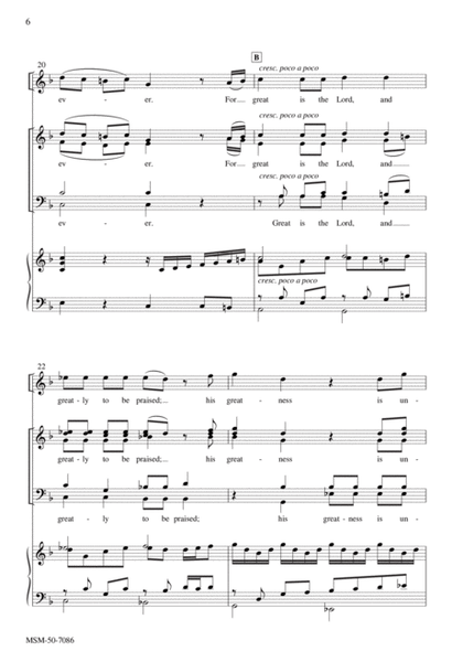 Psalm 145 (Downloadable Choral Score)