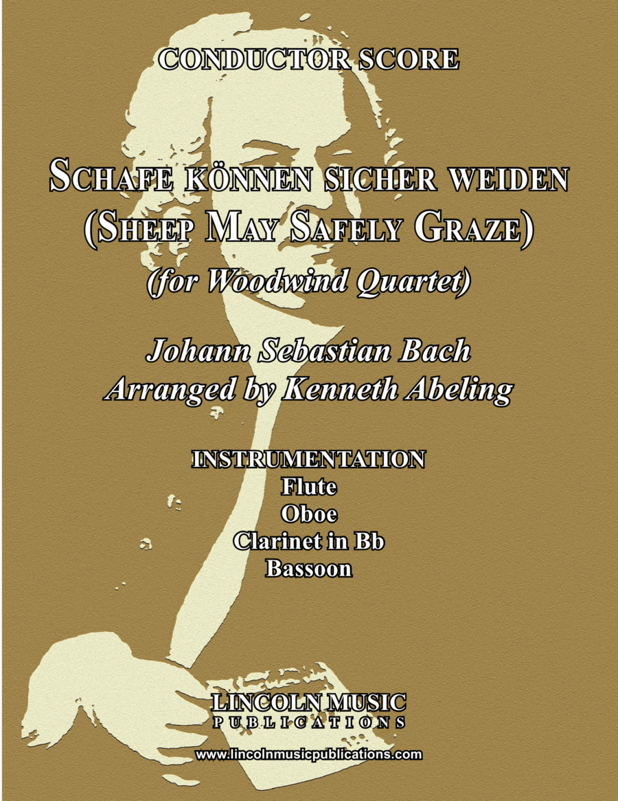 Sheep May Safely Graze (for Woodwind Quartet) Sheep May Safely Graze (for Woodwind Quartet) Woodwind Quartet scores gallery preview page 1