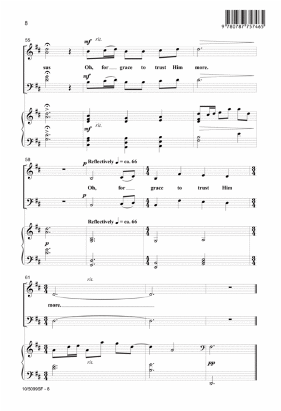 Oh, How Sweet 4-Part scores gallery preview page 8
