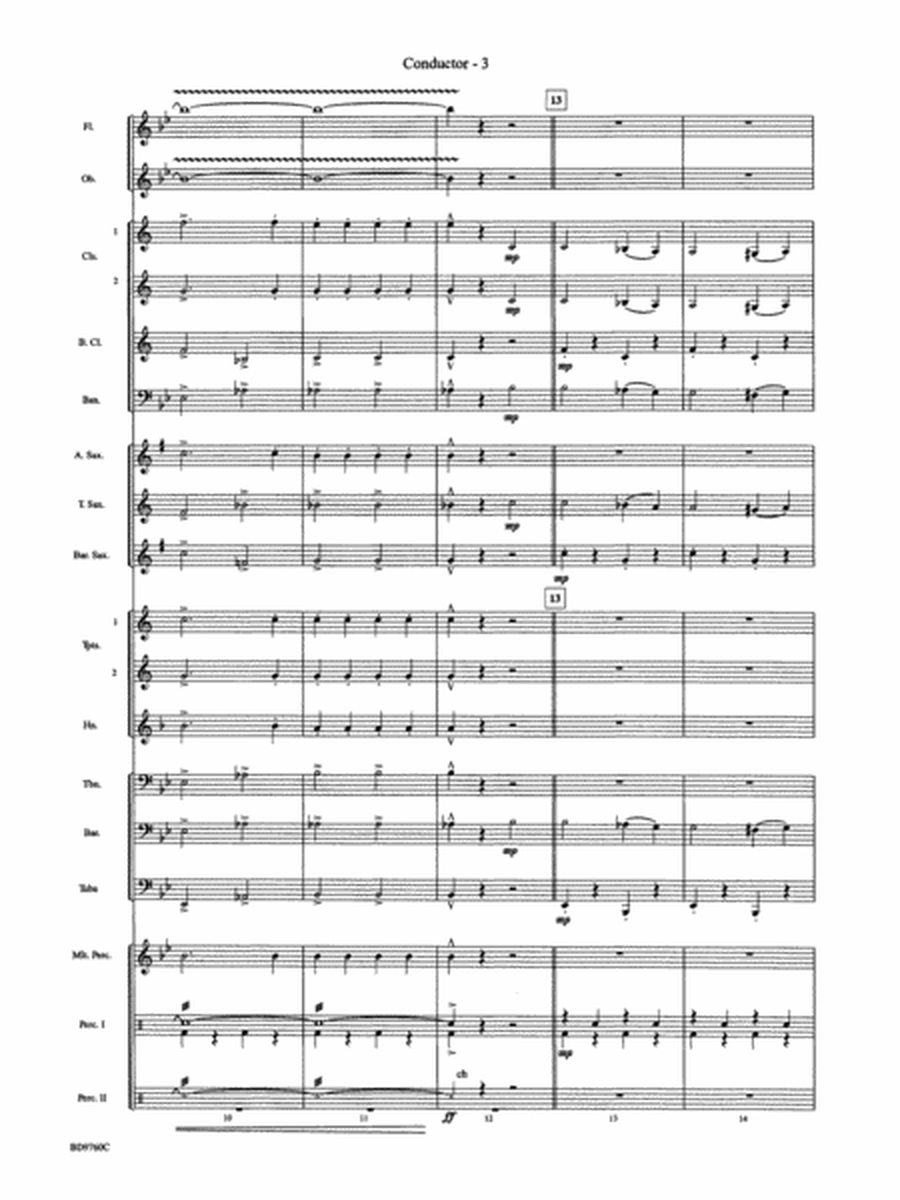 March Mania! (A Potpourri of Great March Melodies): Score