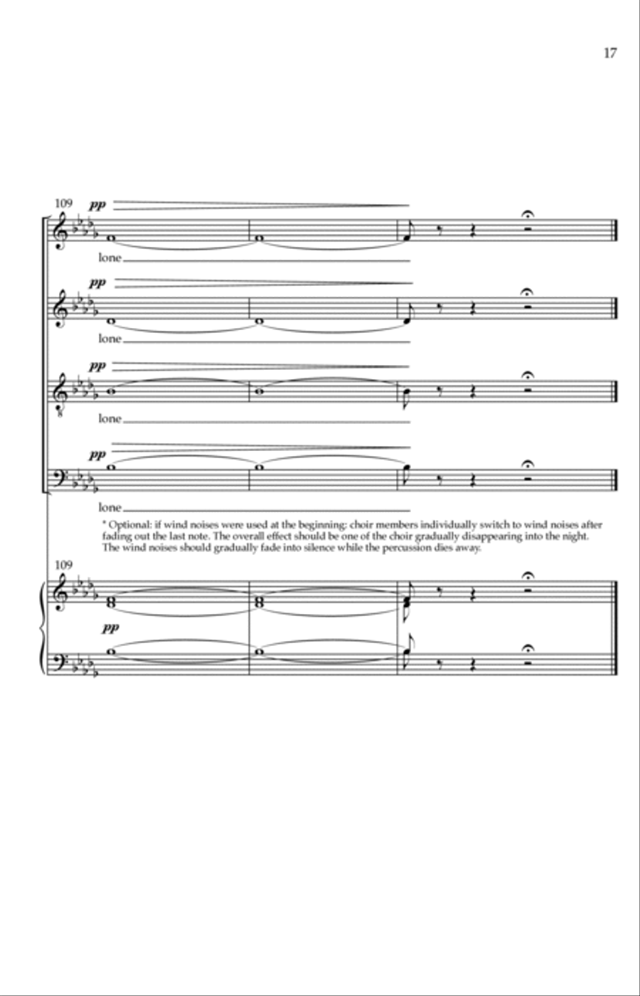 Three Nocturnes Three Nocturnes Divisi scores gallery preview page 13