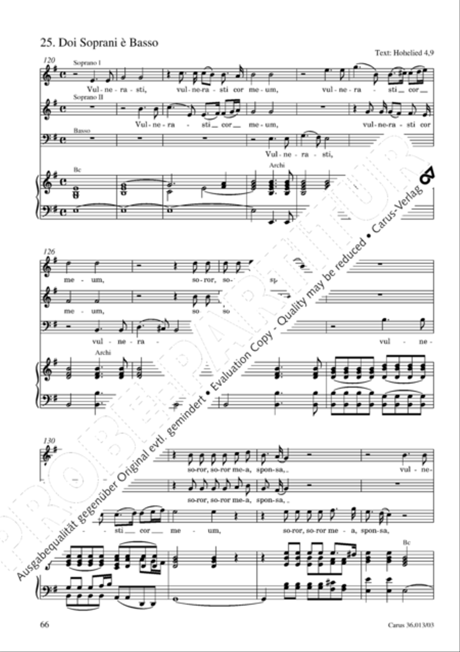 Membra Jesu nostri SSATB scores gallery preview page 67