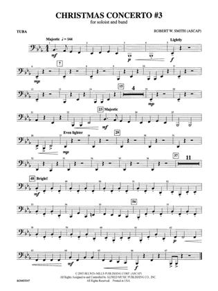 Christmas Concerto #3 (for Soloist and Band): Tuba
