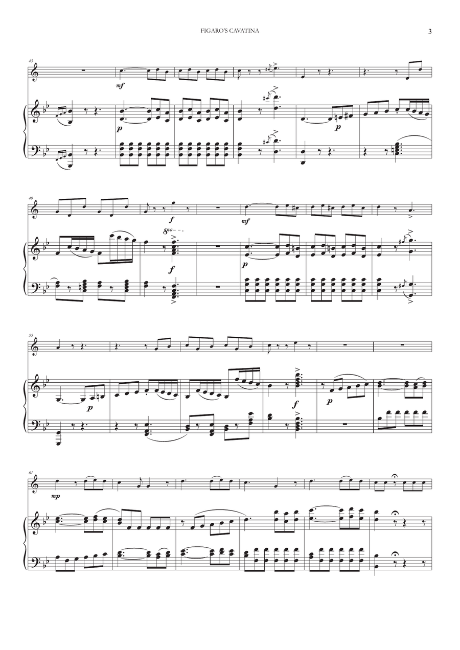 Figaro's Cavatina 