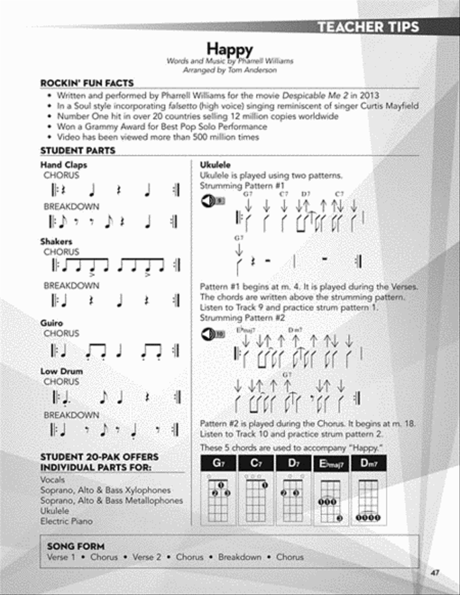 Rockin' Poppin' Classroom Choir scores gallery preview page 2