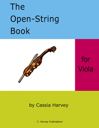 Book cover for The Open String Book for Viola