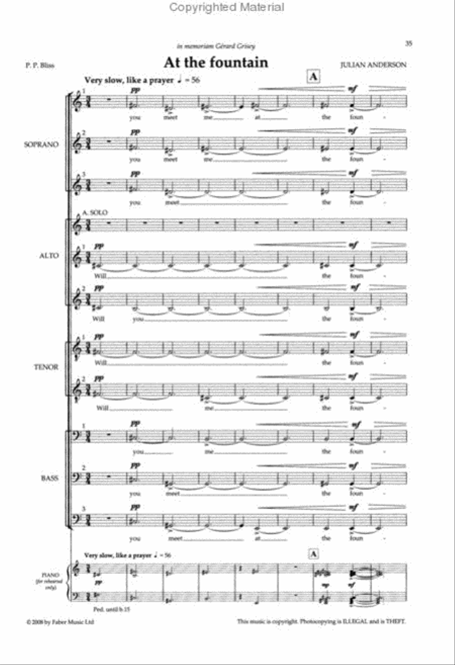Four American Choruses Divisi scores gallery preview page 4