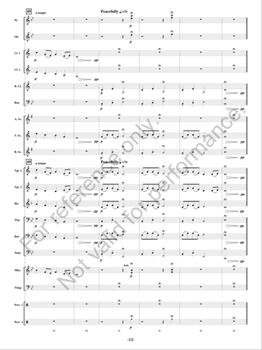 Tornado Alley Tornado Alley Concert Band scores gallery preview page 13