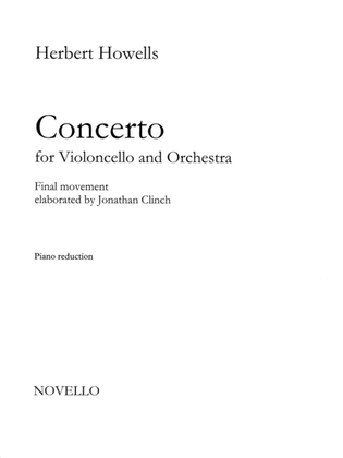 Book cover for Concerto for Cello and Orchestra