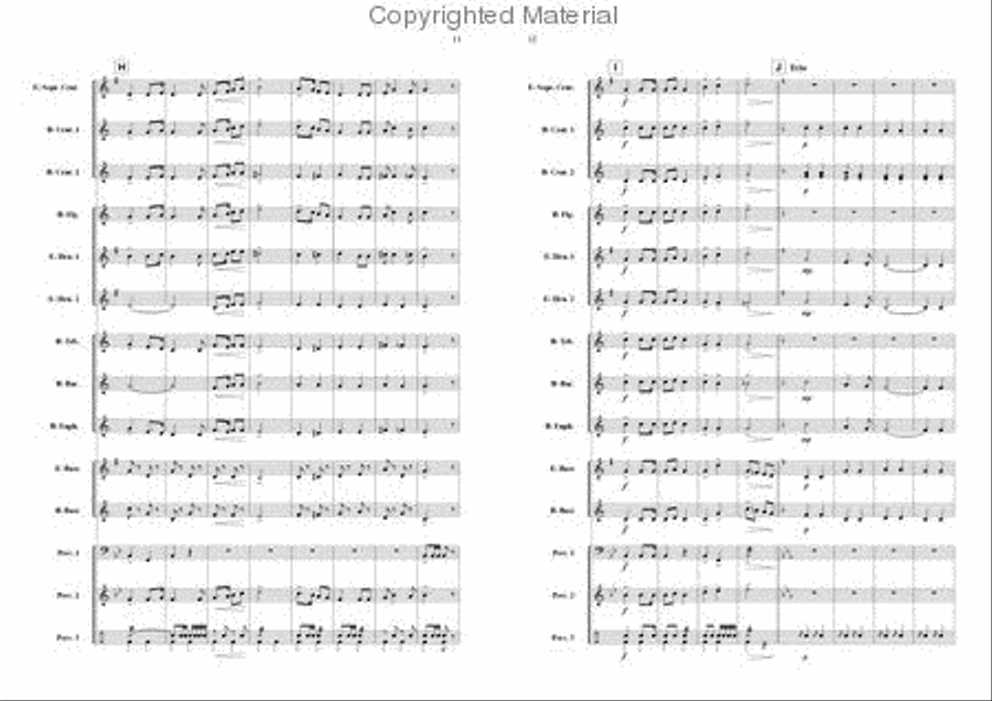 Hobson's Choice Brass Band scores gallery preview page 6