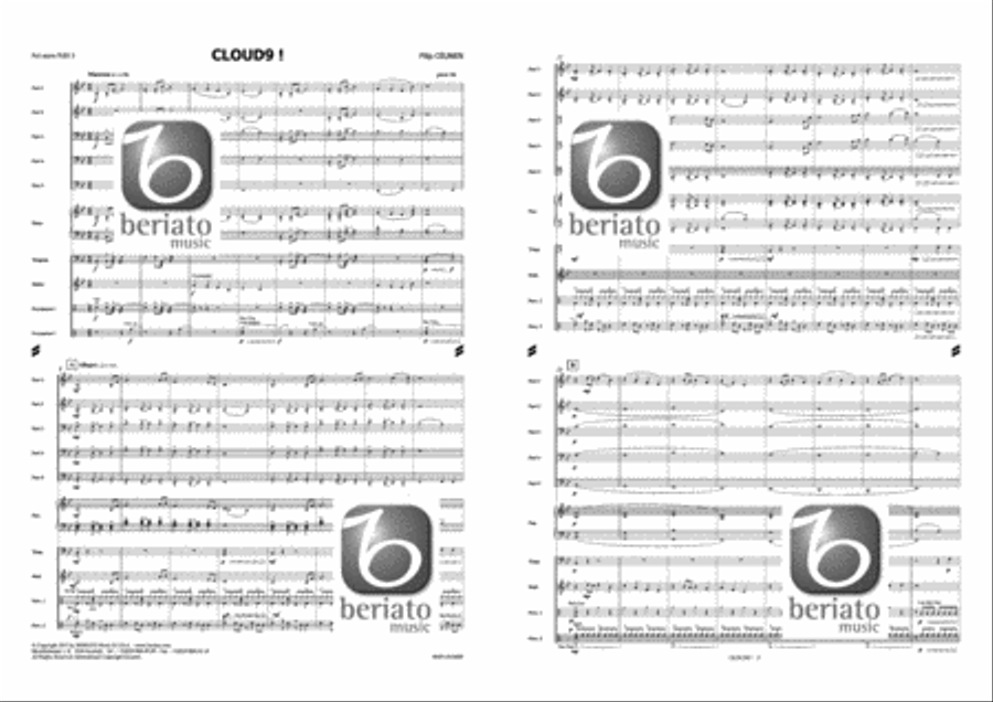 Cloud9 ! Concert Band scores gallery preview page 2