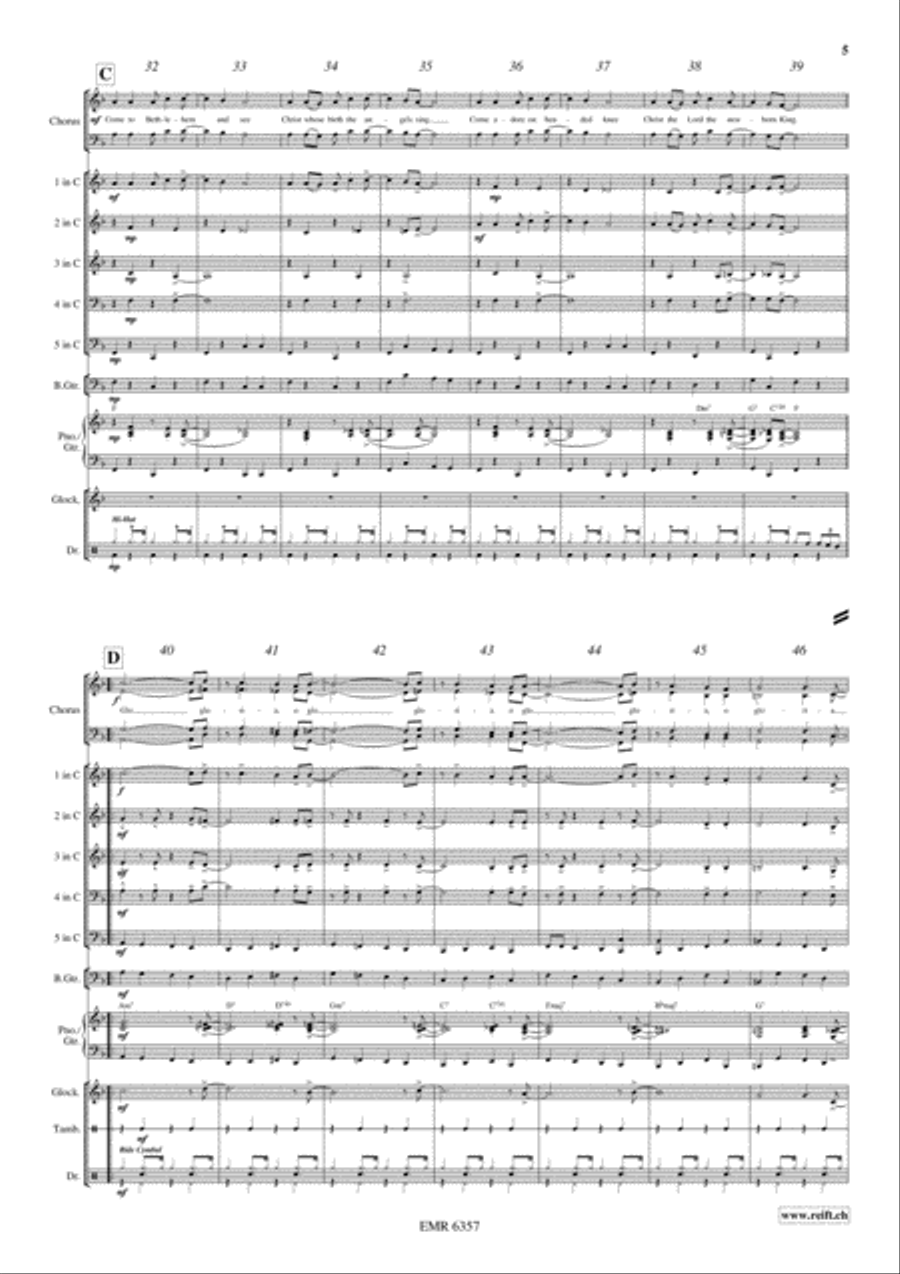 Christmas Glory 4-Part scores gallery preview page 6
