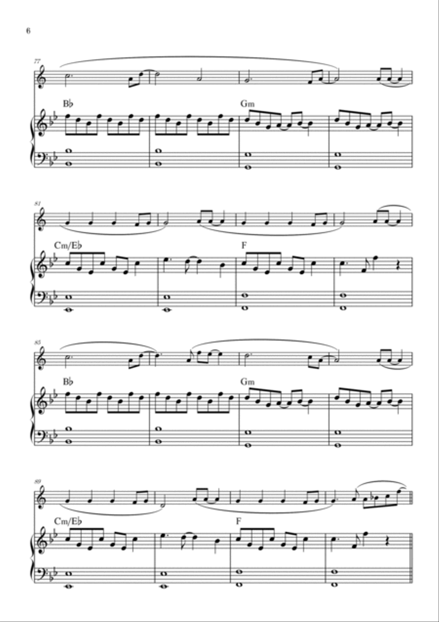 All Of Me Horn scores gallery preview page 6