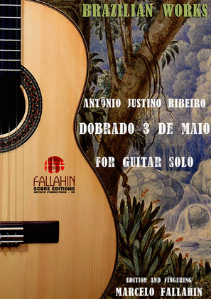 Book cover for DOBRADO 3 DE MAIO (MAY 3 DOUBLE) - ANTÔNIO JUSTINO RIBEIRO - FOR GUITAR SOLO