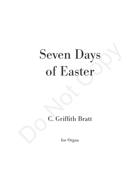 Seven Days of Easter