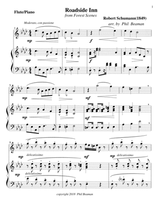 Roadside Inn - Schumann- Flute-Piano