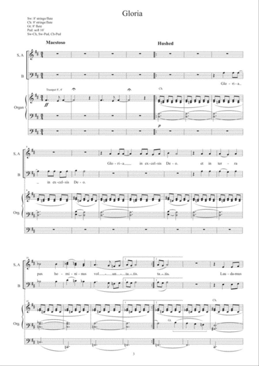 Newcastle Mass 3-Part scores gallery preview page 4