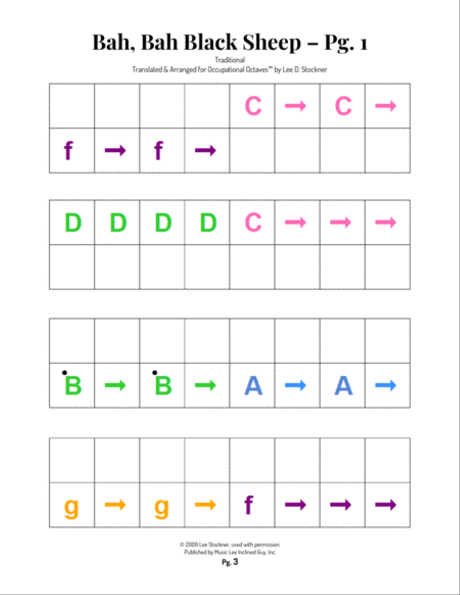 Occupational Octaves Piano™ - Book 2 Piano Solo scores gallery preview page 6