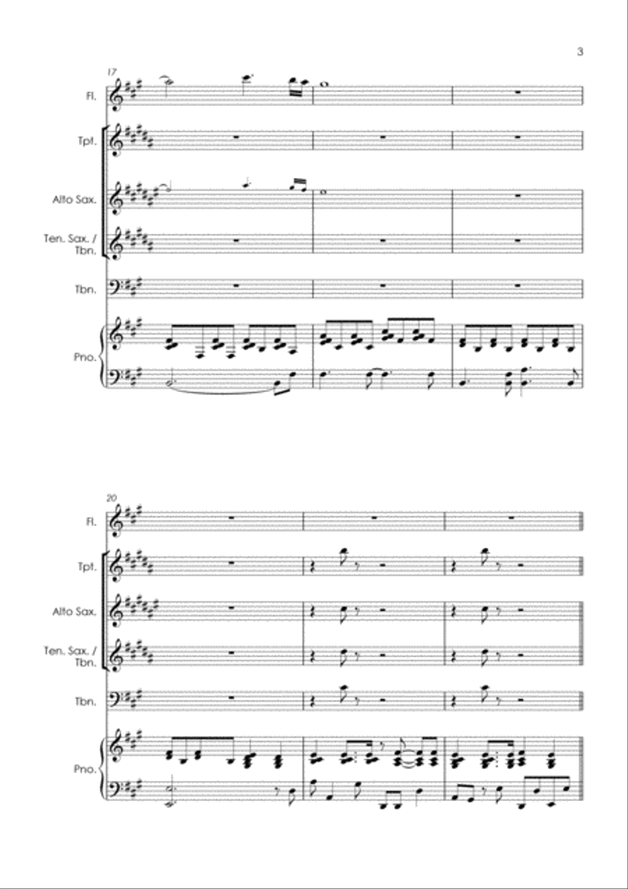 We've Only Just Begun Flute scores gallery preview page 4