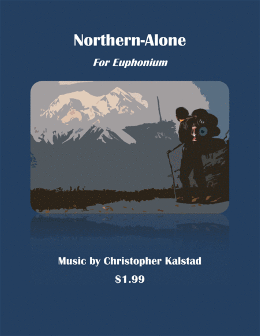 Northern-Alone (Euphonium Solo) Euphonium scores gallery preview page 1