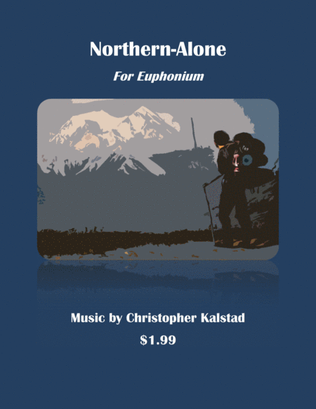 Book cover for Northern-Alone (Euphonium Solo)
