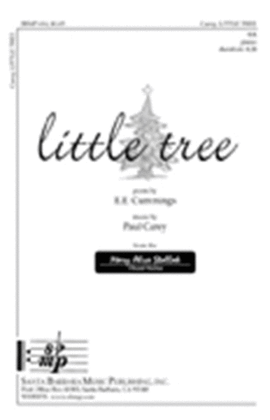 Book cover for little tree - SA Octavo