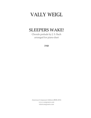 [WeiglV] Sleepers Wake (Bach)
