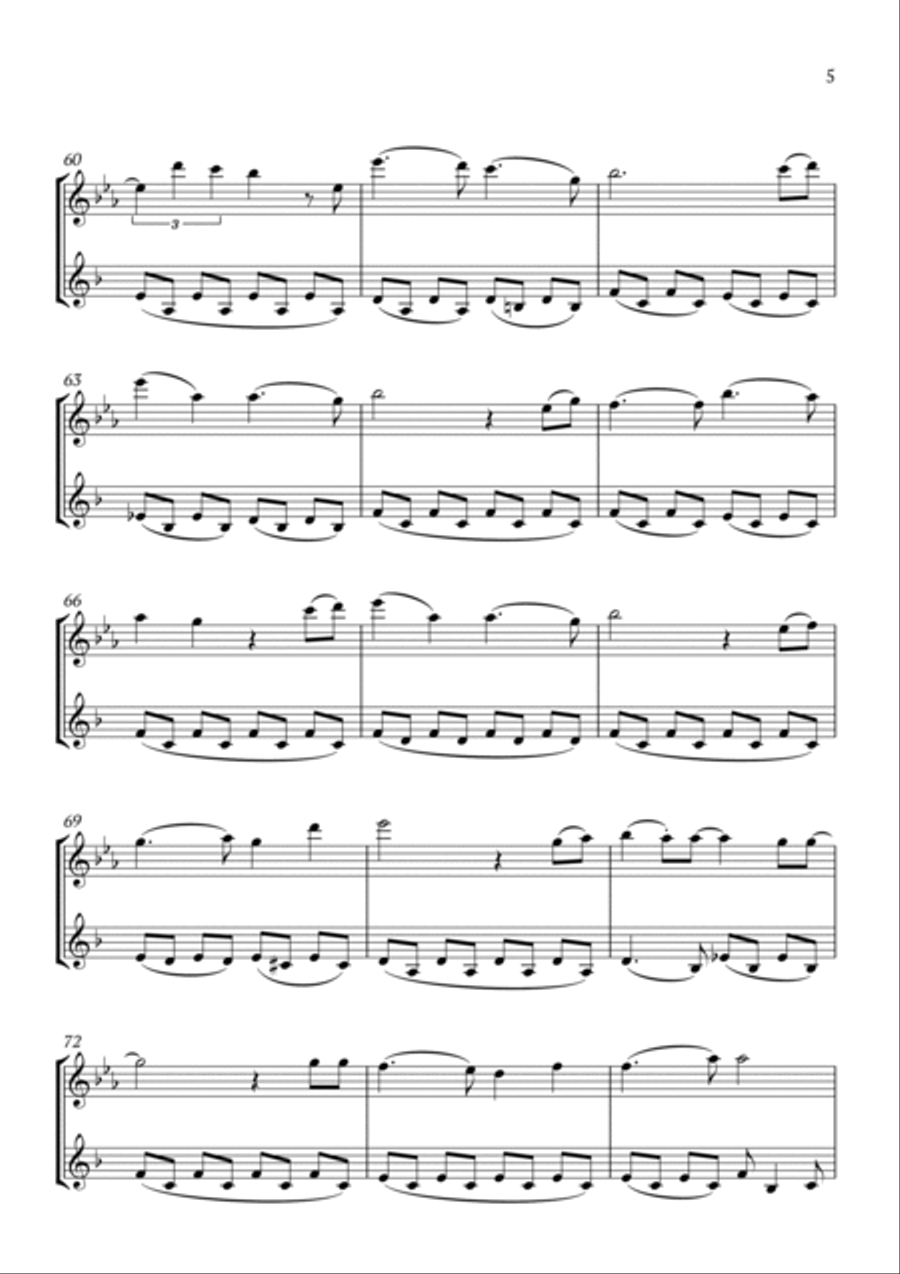 I See The Light I See The Light Woodwind Duet scores gallery preview page 5