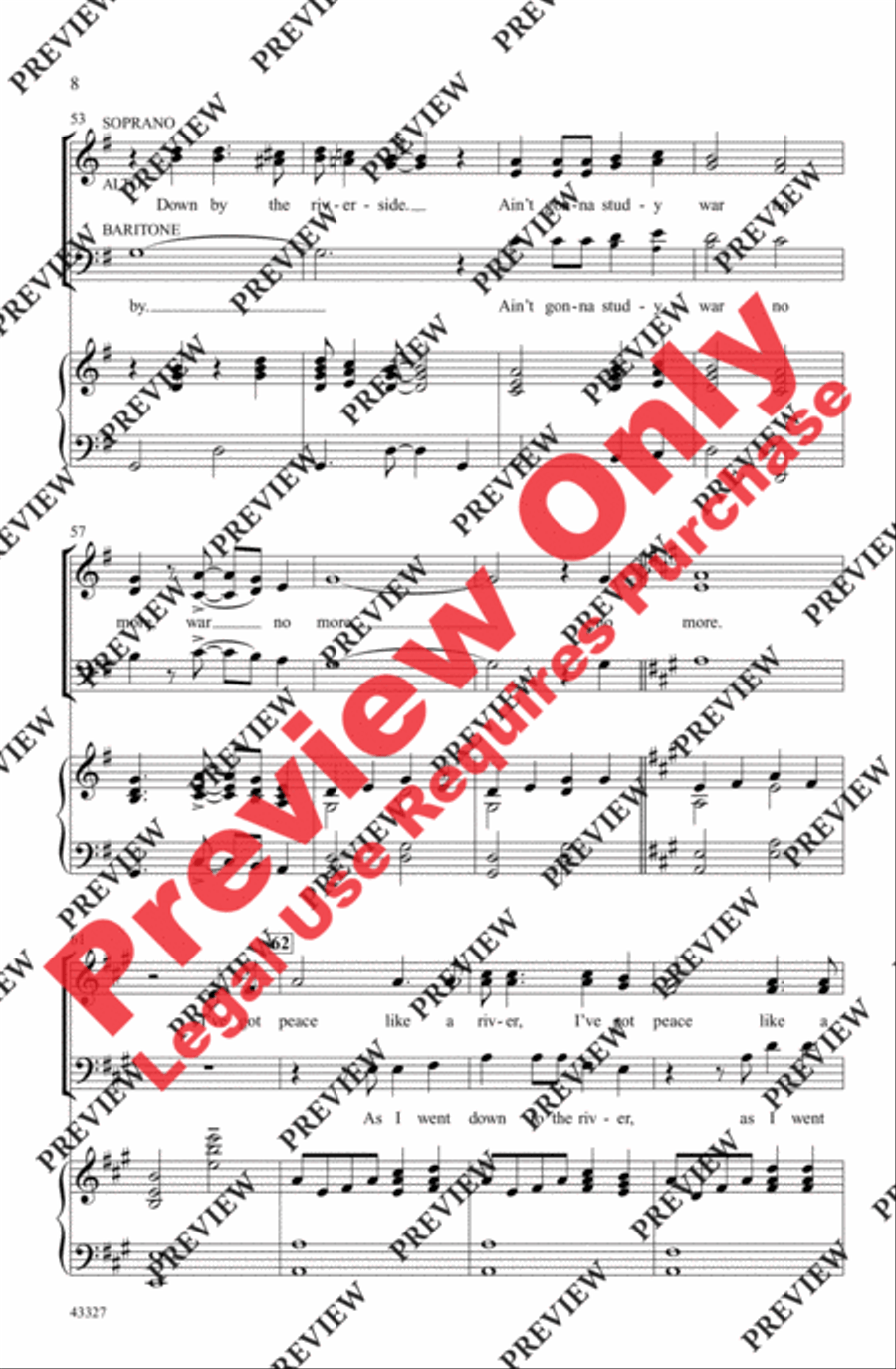 The River 3-Part scores gallery preview page 8
