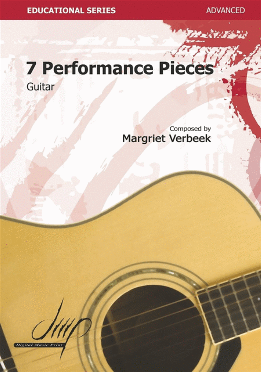 7 Performance Pieces Classical Guitar scores gallery preview page 1