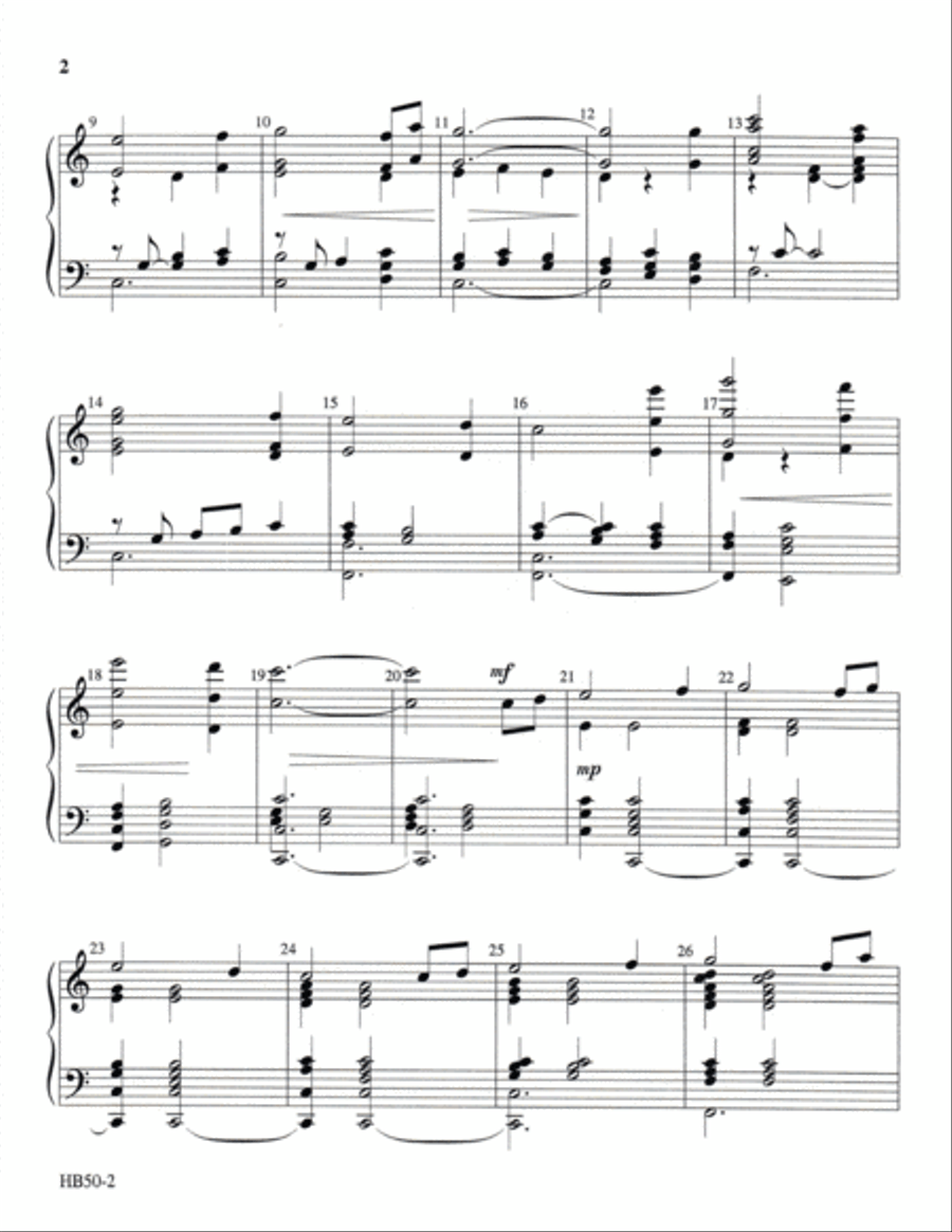 The King of Love My Shepherd Is - Wagner 5-Octaves scores gallery preview page 3