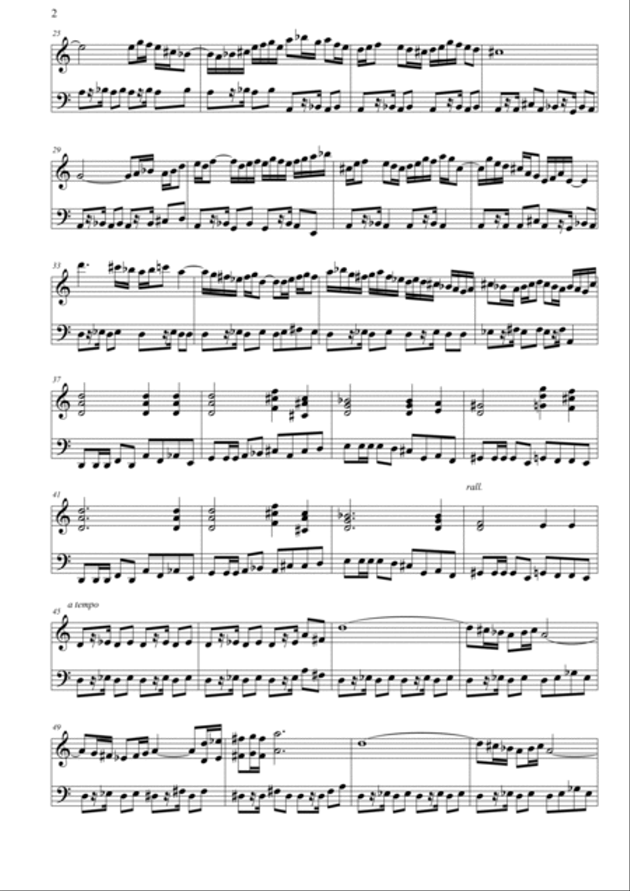 4 pezzi per pianoforte. 4- L'ultima danza per Cleopatra Piano Solo scores gallery preview page 2