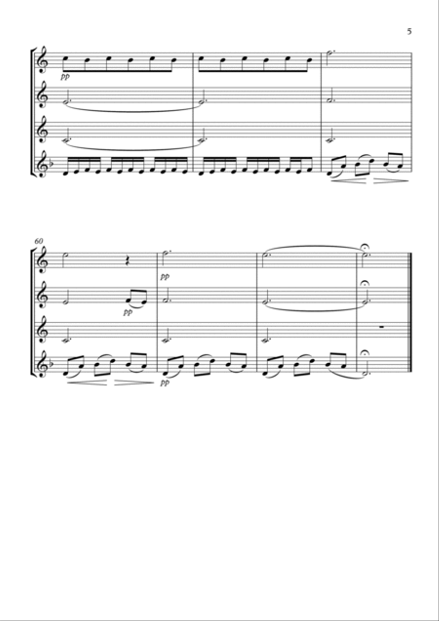 Mermaids Woodwind Ensemble scores gallery preview page 5