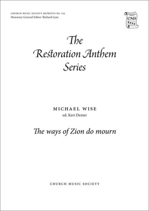 Book cover for The ways of Zion do mourn