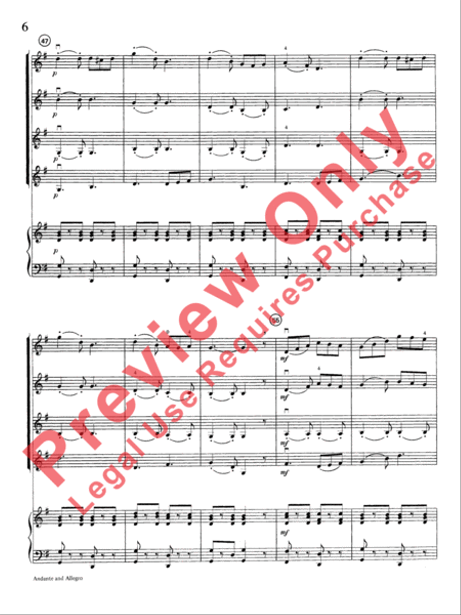 Highland/Etling Violin Quartet Series: Book 2