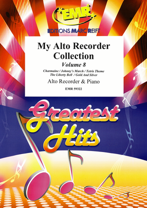 Book cover for My Alto Recorder Collection Volume 8