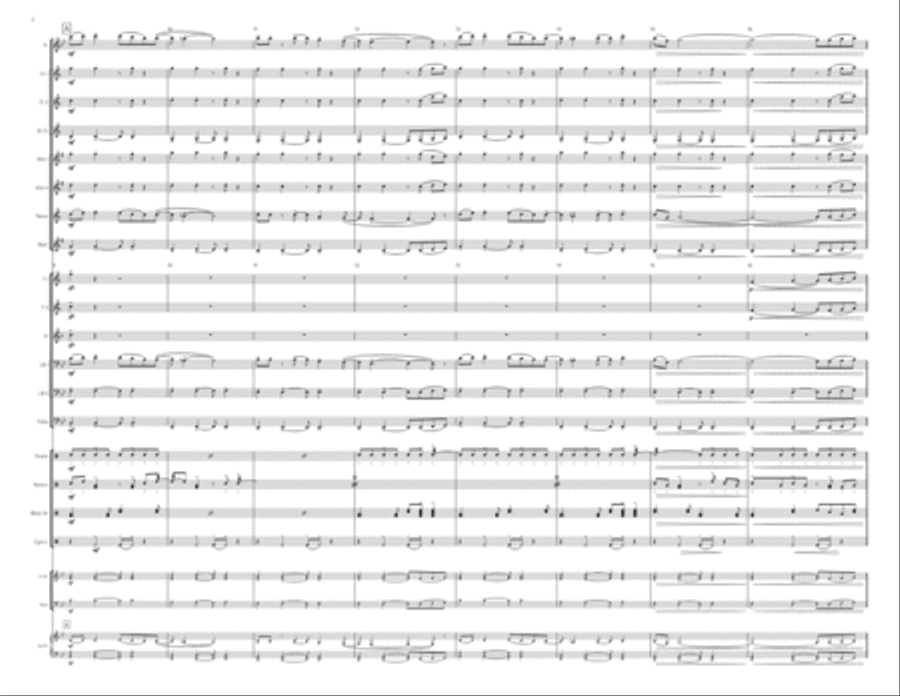 Learn To Fly Marching Band scores gallery preview page 2