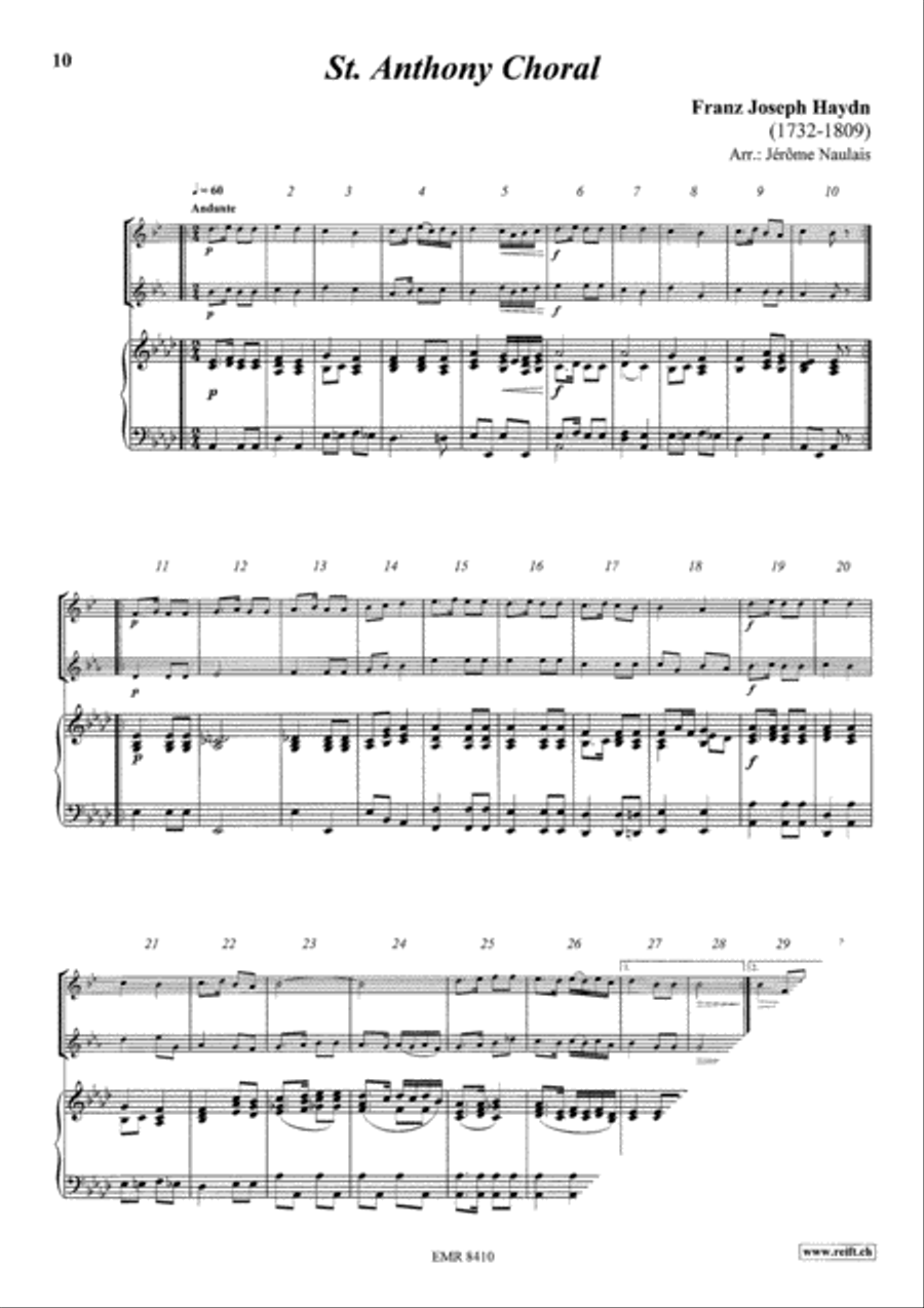 Duet Album Volume 10 Brass Ensemble scores gallery preview page 6