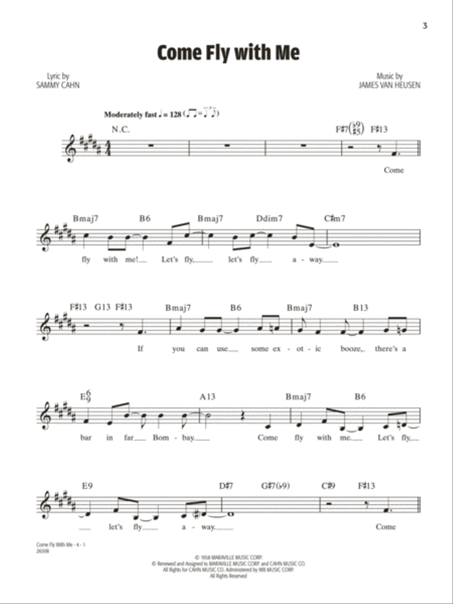 Ultimate Vocal Sing-Along: Lounge (Male Voice) Piano, Vocal, Guitar scores gallery preview page 4