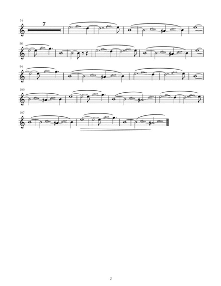 Congratulations (Ft. Quavo) String Quartet scores gallery preview page 4