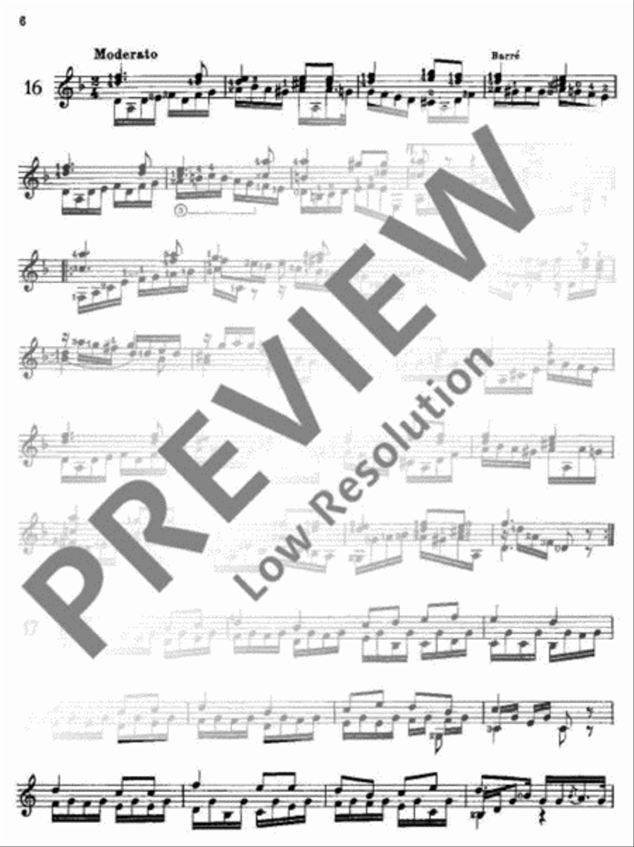 Progressive Studies for Beginners Classical Guitar scores gallery preview page 7