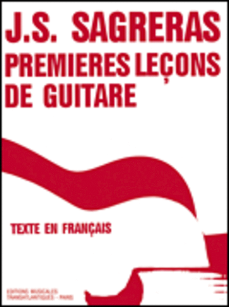 Sagreras PremiThres Leyons Guitare
