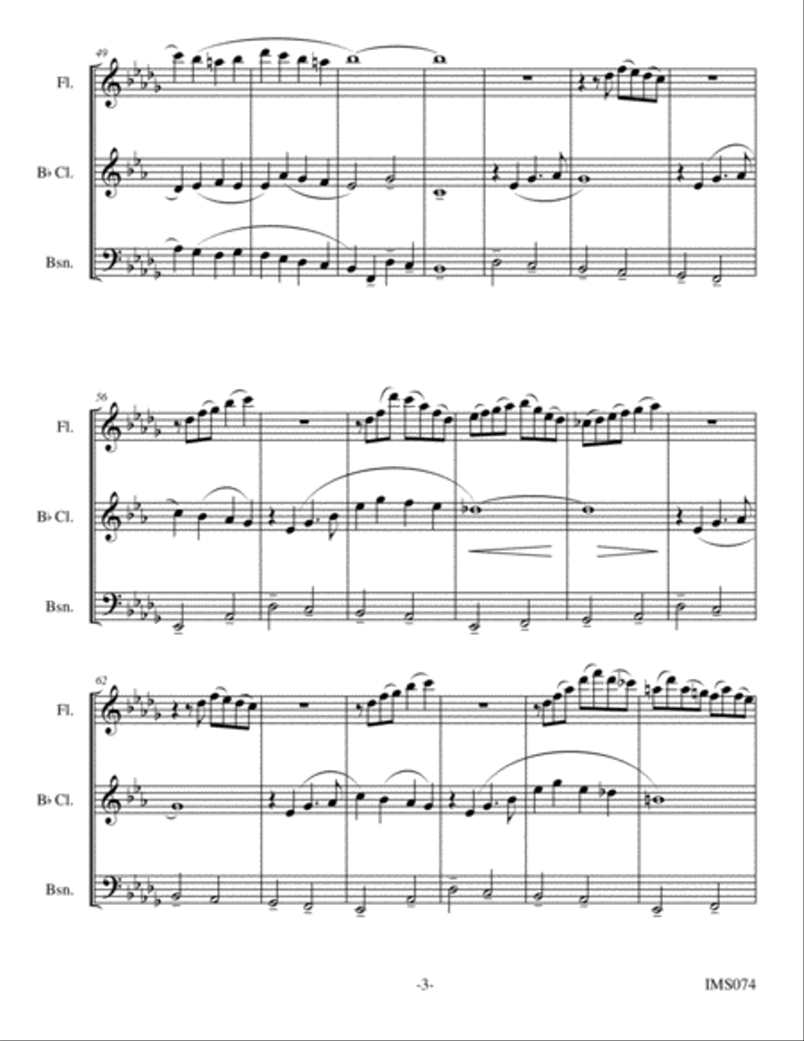 Trio Sonata Trio Sonata Bassoon scores gallery preview page 3