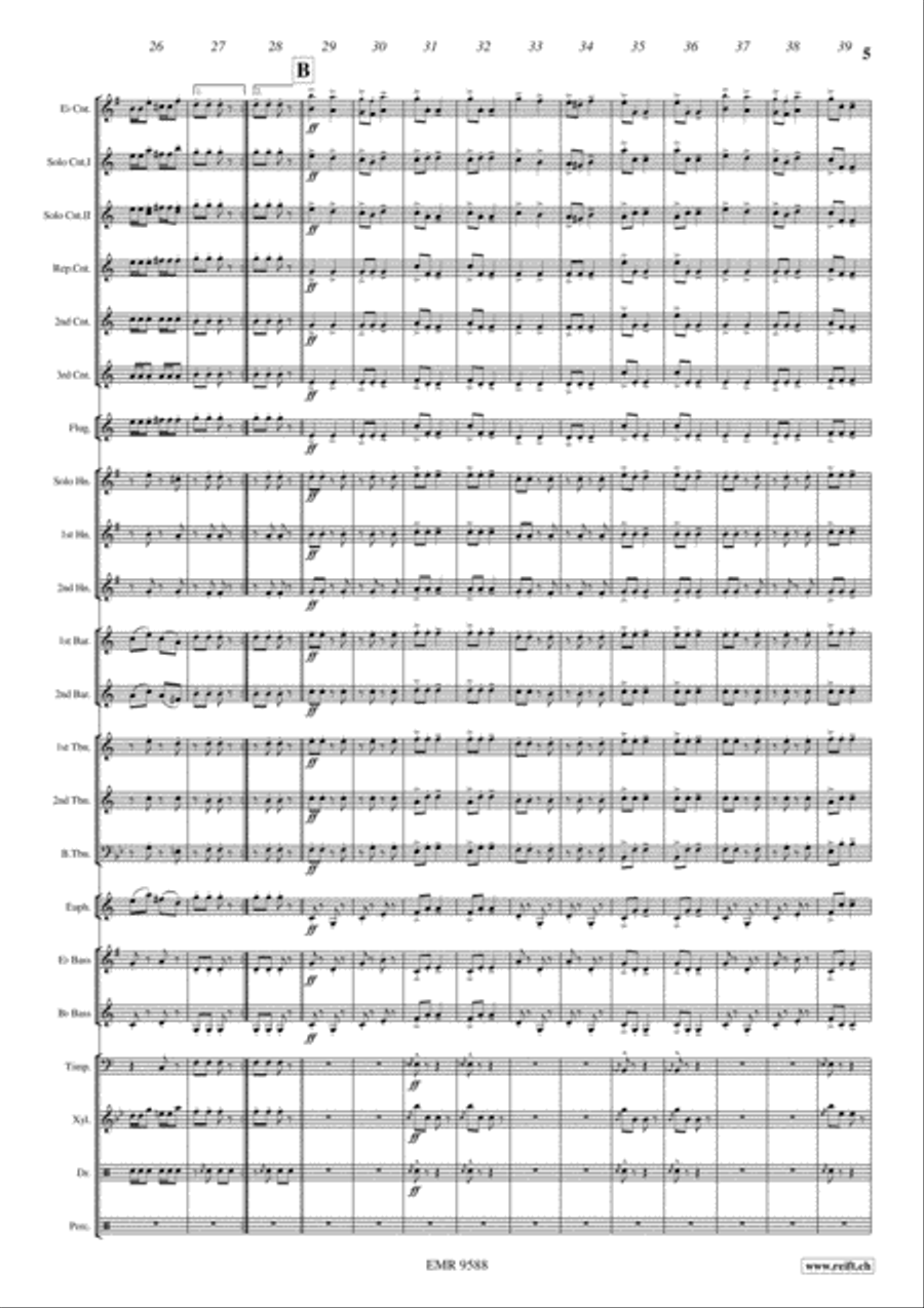 Bahn Frei Brass Band scores gallery preview page 6