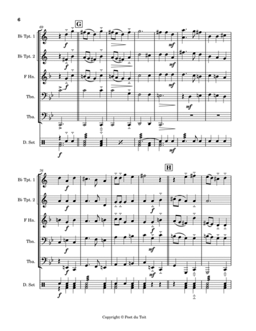 And the glory of the Lord - Score Only image number null
