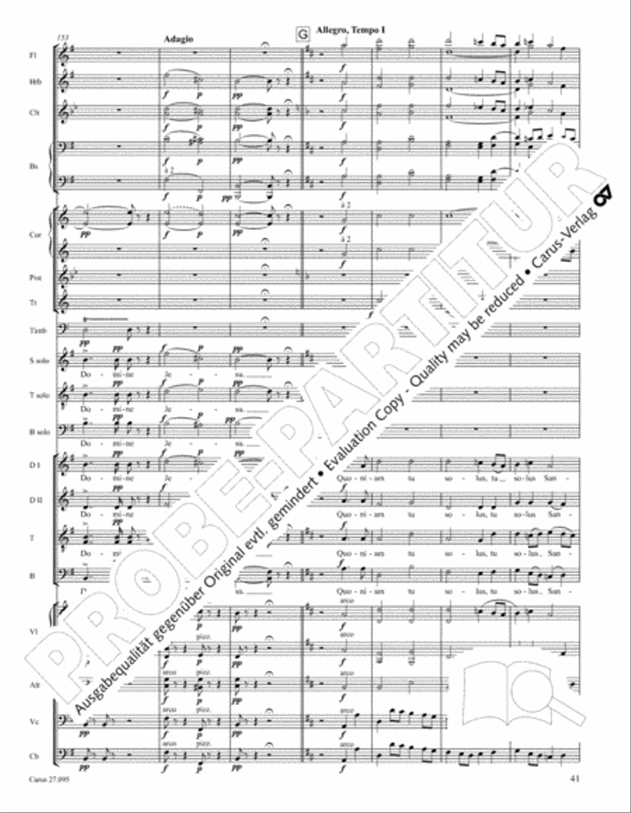 Messe solennelle de sainte Cecile STB scores gallery preview page 54