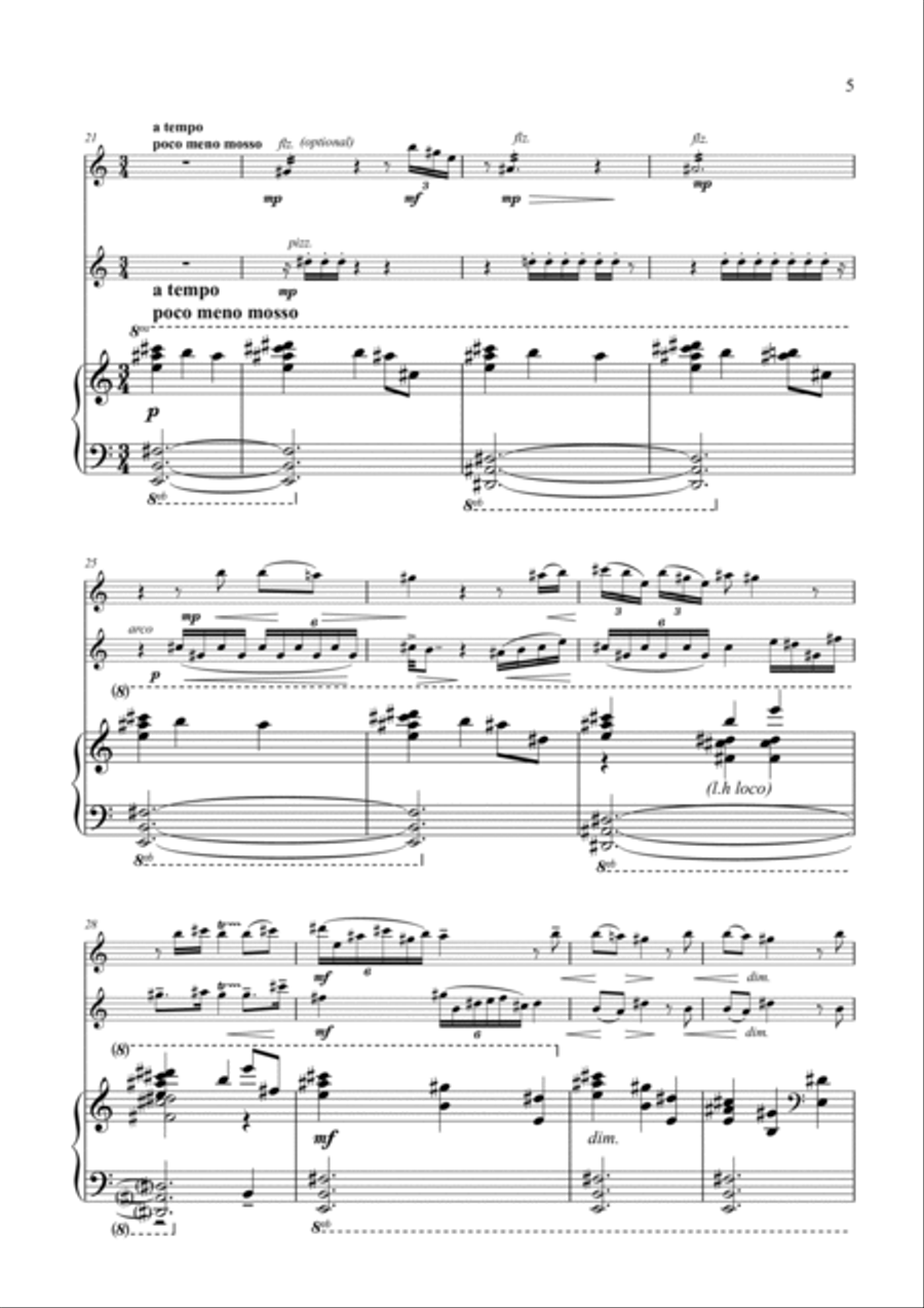 The stirring of the Great Unknown Small Ensemble scores gallery preview page 5