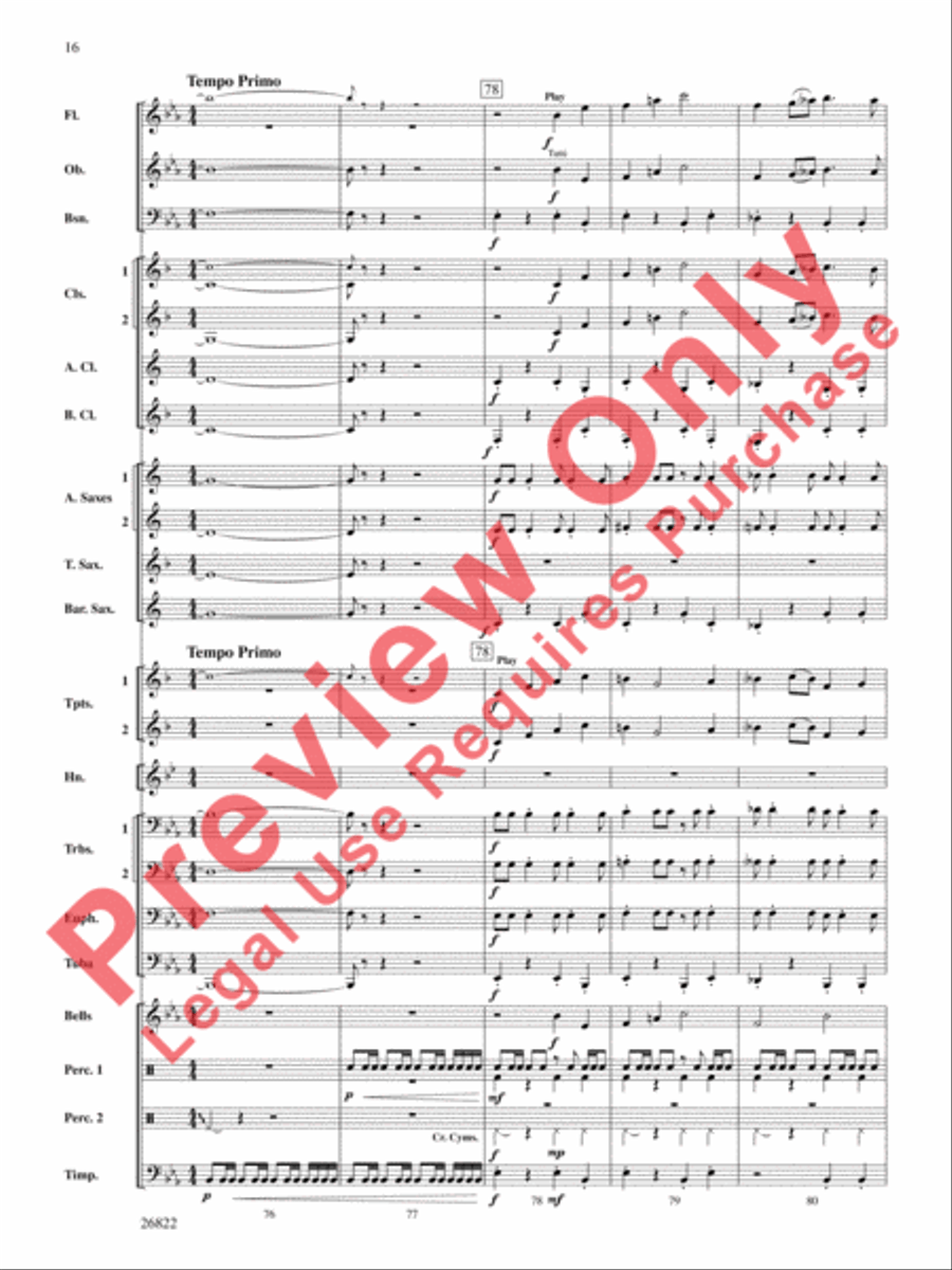 Photo Finish! Photo Finish! Concert Band scores gallery preview page 17
